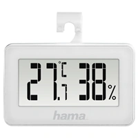Hama Mini teplomr/ vlhkomr, bl
