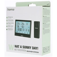 Hama Full Touch, meteostanice s bezdrtovm senzorem, dotykov displej