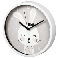 Hama Lovely Bunny, dtsk nstnn hodiny, prmr 25 cm, tich chod