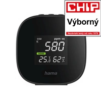 Hama Safe, přístroj pro měření kvality vzduchu (CO2, teploty a vlhkosti vzduchu)