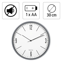 Hama Elegante, nstnn hodiny, prmr 30 cm, tich chod, ed