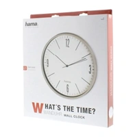 Hama Elegante, nstnn hodiny, prmr 30 cm, tich chod, ed