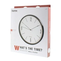 Hama Elegante, nstnn hodiny, prmr 30 cm, tich chod, ern