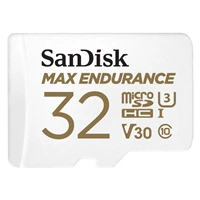 SanDisk MAX ENDURANCE microSDHC Card s adaptérem 32GB