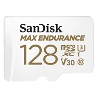 SanDisk MAX ENDURANCE microSDXC Card s adaptérem 128GB