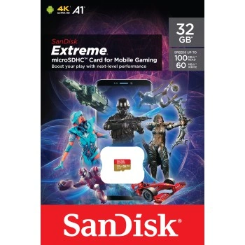 SanDisk microSDHC Extreme 32 GB "Mobile Gaming"