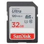 SanDisk Ultra 32GB SDHC Memory Card 120MB/s