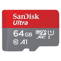 SanDisk Ultra microSDXC 64GB 120MB/s  A1 Class 10 UHS-I, s adaptérem