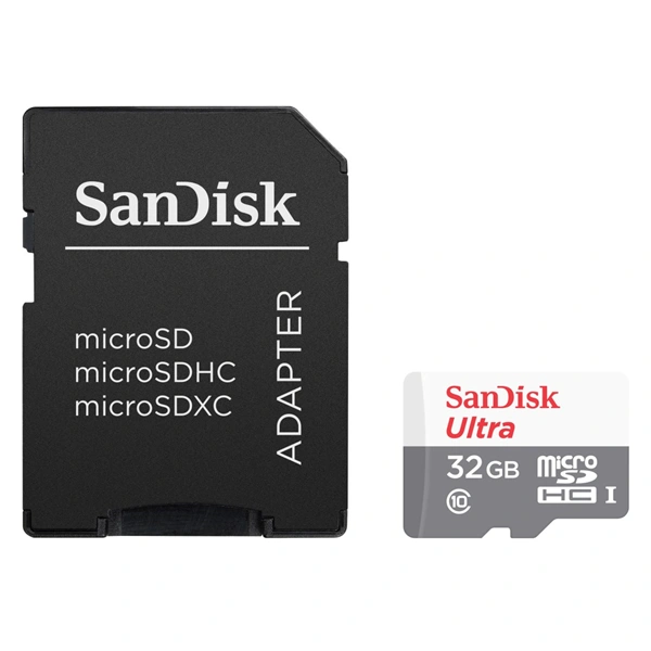 SanDisk Ultra microSDHC 32GB 100 MB/s Class 10 UHS-I, s adaptérem