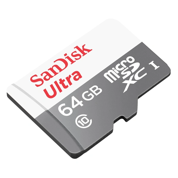 SanDisk Ultra microSDXC 64 GB 100 MB/s Class 10 UHS-I, s adaptérem