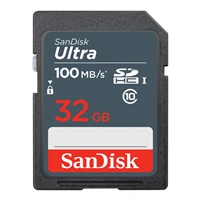 SanDisk Ultra 32GB SDHC Memory Card 100MB/s