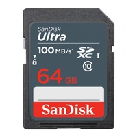 SanDisk Ultra 64GB SDXC Memory Card 100MB/s
