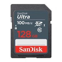 SanDisk Ultra 128GB SDXC Memory Card 100MB/s