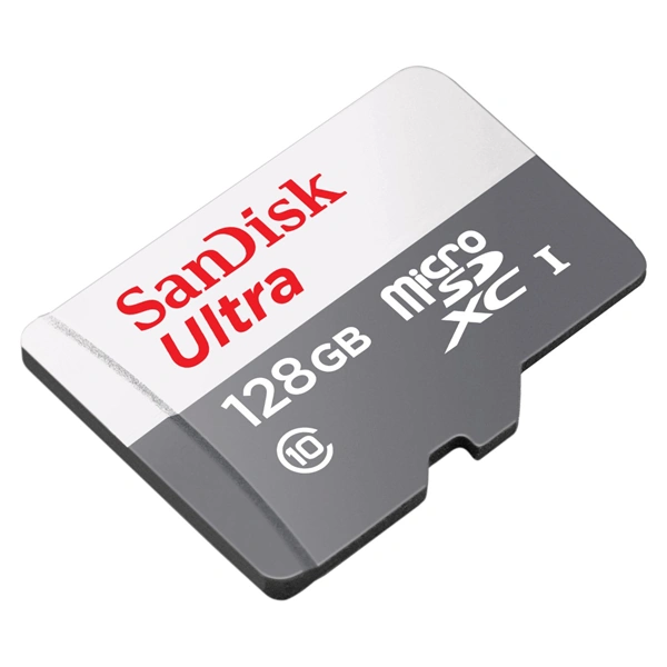 SanDisk Ultra microSDXC 128GB 100MB/s Class 10 UHS-I, s adaptérem