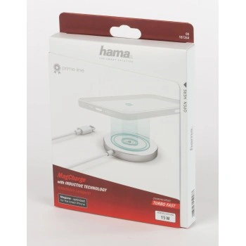 Hama bezdrátová nabíječka MagCharge FC15, Qi 15 W, MagSafe kompatibilní (zánovní)