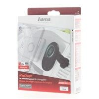 Hama drk s bezdrtovou nabjekou MagCharge Car FC15, MagSafe kompatibiln, set s adaptrem