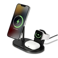 Hama bezdrtov nabjec stanice MagCharge Multi, MagSafe kompatibiln