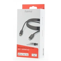 Hama MFI USB-C Lightning nabjec/datov kabel pro Apple, 3 m