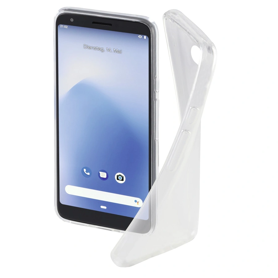 Hama Crystal Clear Cover for Google Pixel 3a XL, transparent