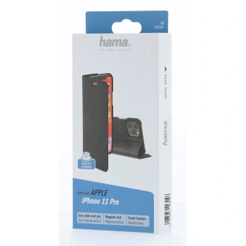 Hama Guard Pro, otevírací pouzdro pro Apple iPhone 11 Pro, černé