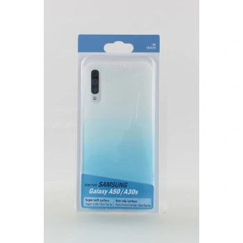 Hama Colorful Cover for Samsung Galaxy A50, transparent/blue