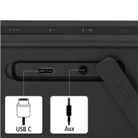 Hama PowerBrick 2.0, Bluetooth reproduktor, IPX4, 8 W, ern