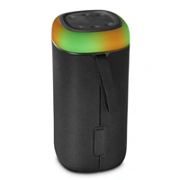 Bluetooth reproduktor Shine 2.0, LED podsvícení, IPx4, černý 