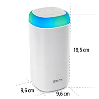 Hama Bluetooth reproduktor Shine 2.0, LED podsvcen, IPx4,bl