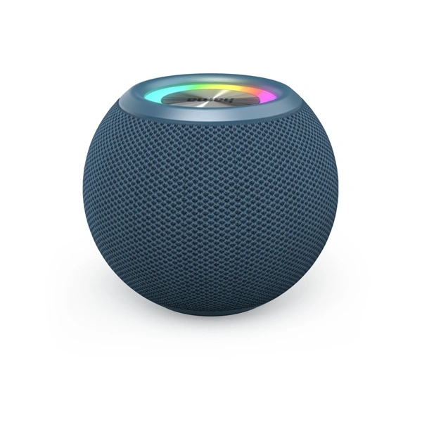 Hama Ball, Bluetooth reproduktor, 5 W, LED podsvícení, AUX-in, USB-A, microSD slot, modrý