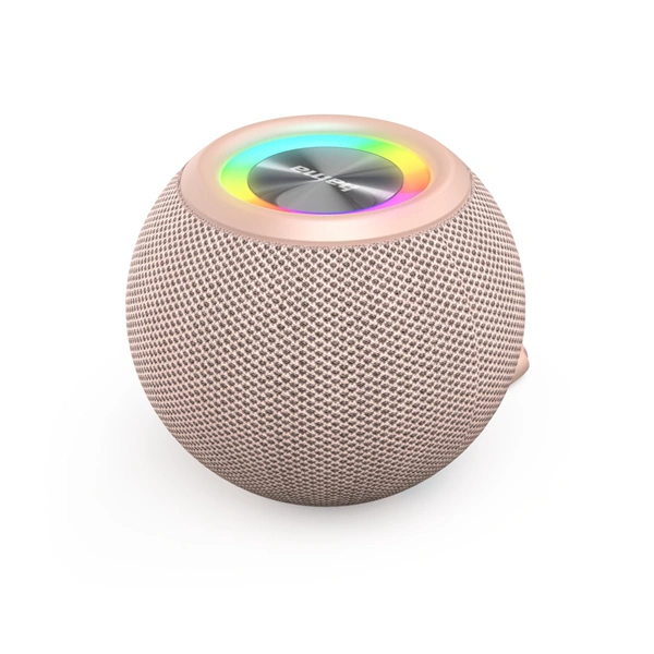 Hama Ball, Bluetooth reproduktor, 5 W, LED podsvícení, AUX-in, USB-A, microSD slot, růžový