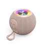 Hama Ball, Bluetooth reproduktor, 5 W, LED podsvícení, AUX-in, USB-A, microSD slot, růžový