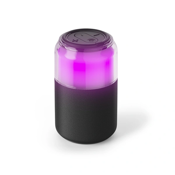 Hama Can Speaker, Bluetooth reproduktor ve tvaru plechovky, 5 W, 4 světelné režimy