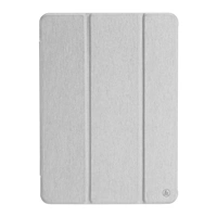 Hama Fold Clear, pouzdro pro Apple iPad Pro 12,9" (2020), stbrn