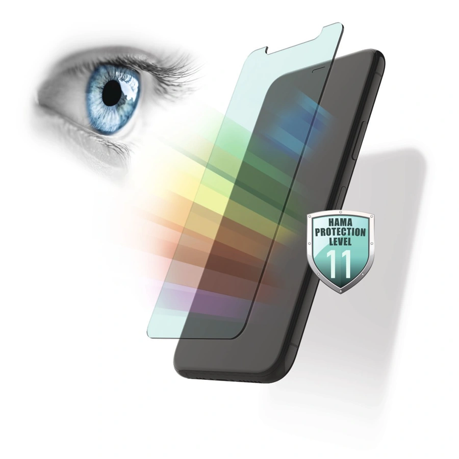 Hama Anti-Bluelight, sklo na displej pro Samsung Galaxy A51, s filtrací modrého světla z displeje