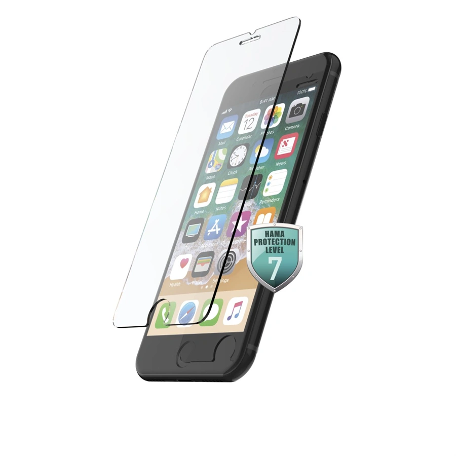 Hama ochranné sklo na displej pro Apple iPhone 6/6s/7/8/SE 2020 - ALTERNATIVA POD OBJ. Č. 213027