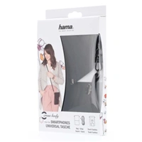 Hama Cross-Body tatika na mobil, univerzln, ern (rozbalen)