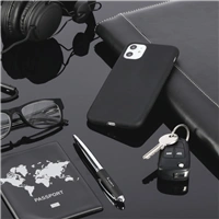 Hama Finest Feel, kryt pro Apple iPhone 12 mini, černý