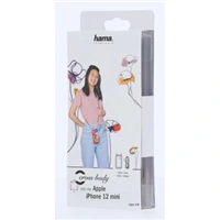 Hama Cross-Body, kryt se rkou pro Apple iPhone 12 mini, prhledn