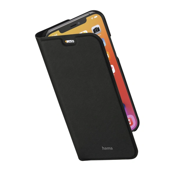 Hama Slim Pro, otevírací pouzdro pro Apple iPhone 12/12 Pro, černé