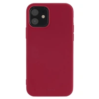 Hama Finest Feel, kryt pro Apple iPhone 12/12 Pro, červený