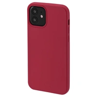 Hama Finest Feel, kryt pro Apple iPhone 12/12 Pro, červený