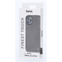 Hama Finest Touch, kryt pro Apple iPhone 12/12 Pro, antracitov