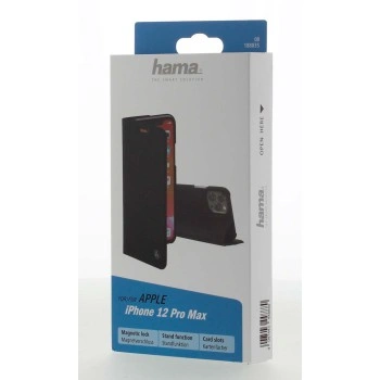 Hama Slim Pro, otevírací pouzdro pro Apple iPhone 12 Pro Max, černé