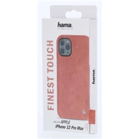 Hama Finest Touch, kryt pro Apple iPhone 12 Pro Max, korálový