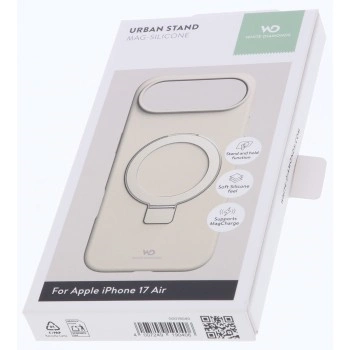 White Diamonds Mag Urban Stand Case, kryt pro Apple iPhone Air, MagSafe kompatibilní, pískový