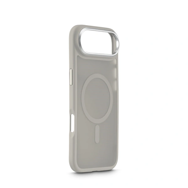 White Diamonds Hybrid Case, kryt pro Apple iPhone Air, magnetický, matný, poloprůhledný pískový