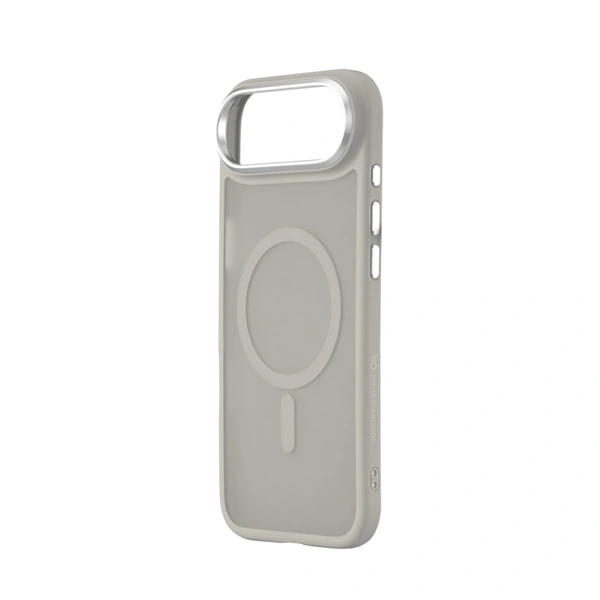White Diamonds Hybrid Case, kryt pro Apple iPhone Air, magnetický, matný, poloprůhledný pískový