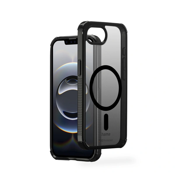 Hama Extreme Protect, kryt pro Apple iPhone 16e, magnetický, D3O®, černý