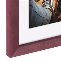 Hama rmeek devn BELLA, burgund, 10x15 cm