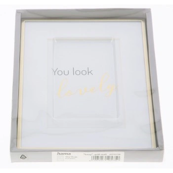 Hama portrétový rámeček SASSY, 10x15 cm, zlatá matná